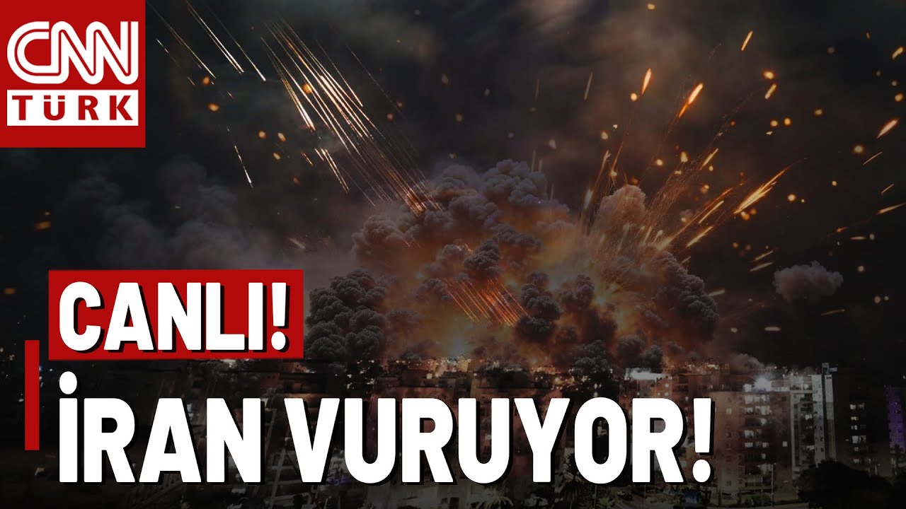 SON DAKİKA 🚨 İran Füzeleri İsrail'in Üzerinde! Hayfa'da Patlama Sesleri!