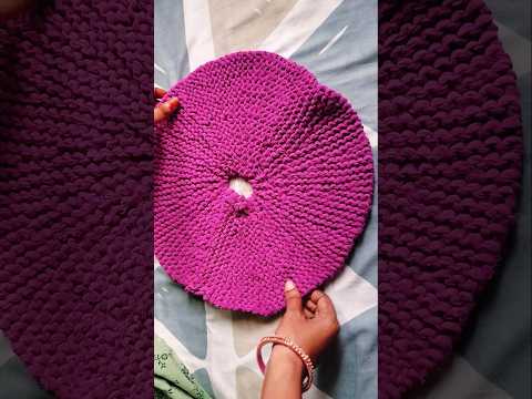 👈పాత చీర తో ఇలా floor mat #trending #shorts #viralvideo #ytshorts #shortsfeed