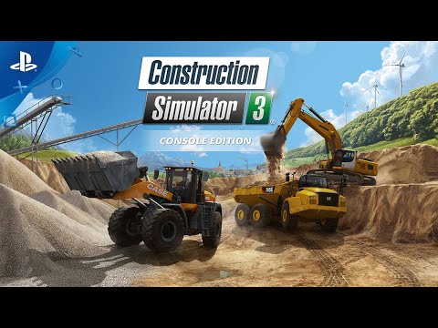 Construction Simulator 3 - Console Edition - Release Trailer | PS4