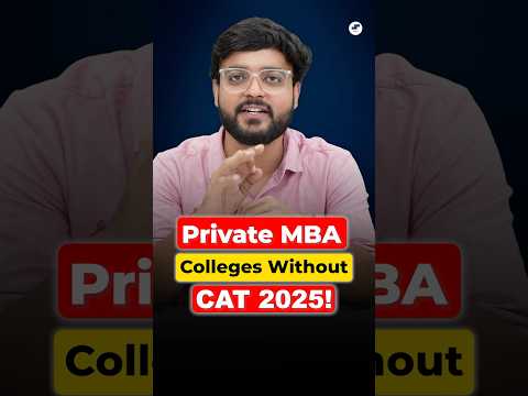 CAT Nahi Hua? No Problem! Top Private MBA Colleges Without CAT 2025 🔥 Top MBA Package! #mba #cat