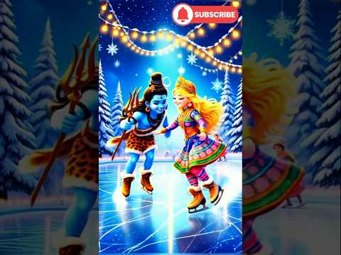 "दिव्य जोड़ी का विंटर डांस" 🕉🕉 #shortvideo #ShivaParvati #viralvideo #shorts