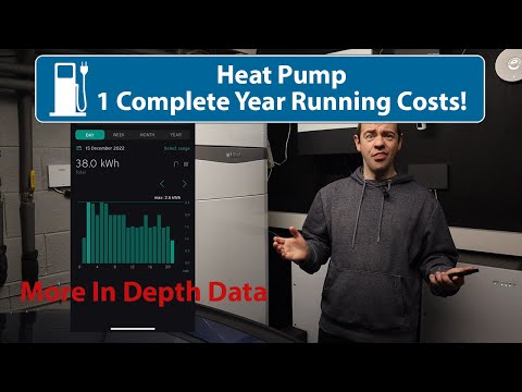 Heat Pump - 1 Year Complete Running Costs (In Depth Edition)