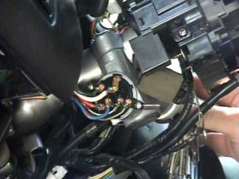1995-1999 Nissan Maxima: Ignition switch replacement - YouTube infiniti i30 wiring pcm harness 