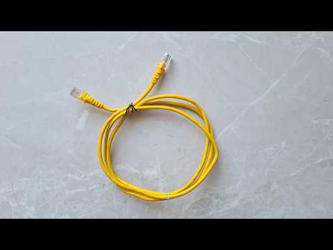 Connect Windows PC to Mac using a LAN cable to transfer files