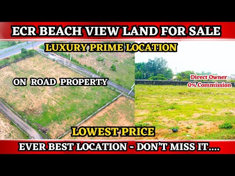 ECR On Road Property – Premium Location High Value | On-Road Property Available at Best Price #ecr