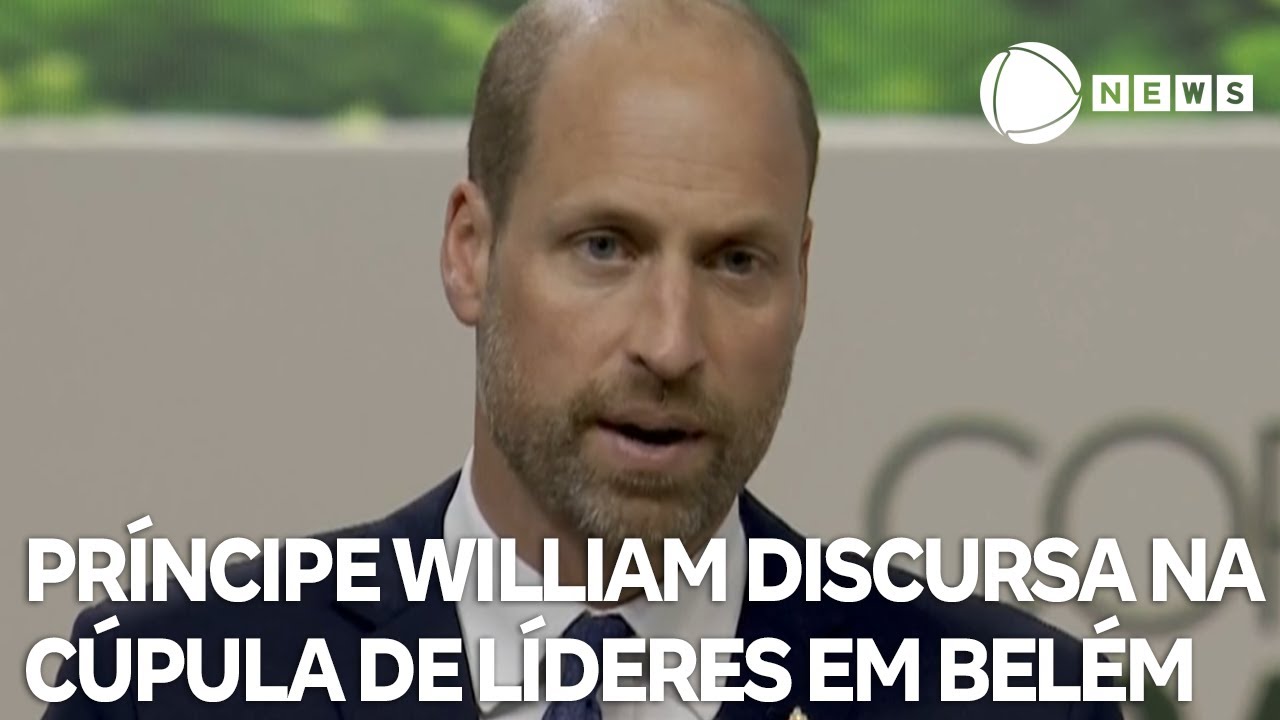 Príncipe William discursa na cúpula de líderes em Belém TV Online Príncipe William discursa na cúpula de líderes em Belém
