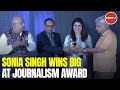 NDTVs Sonia Singh Wins Lifetime Achievement At Prestigious Journalism Award