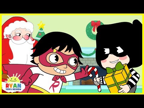 Ryan Helps Santa finds Christmas Presents! | Christmas Cartoon Animation for Children