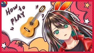 trying to learn to play guitar...?【Etna Crimson | NIJISANJI】