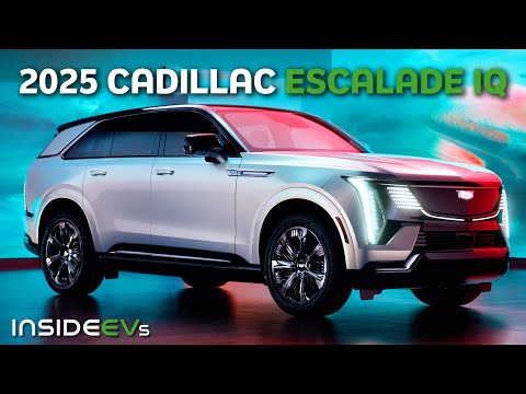 2025 Cadillac Escalade IQ: InsideEVs First Look Debut | Electric Escalade