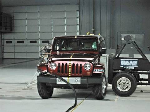 การทดสอบความผิดพลาดวิดีโอ Jeep Wrangler 3 ประตูตั้งแต่ปี 2549