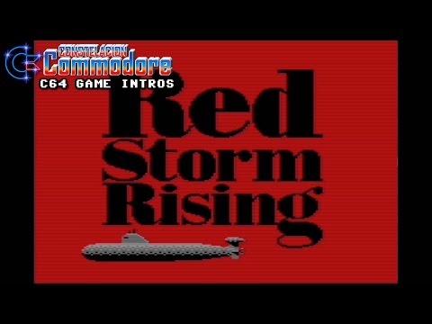 C64 Game Intro: Red Storm Rising (Sid Meier/Microprose,1988)