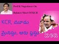 Prof K Nageshwar On Balance Sheet Of KCR