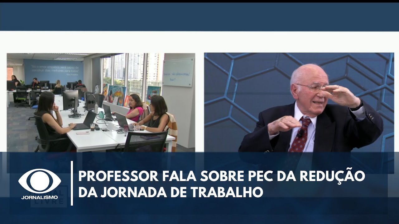 Professor fala sobre PEC da redução da jornada de trabalho Conta não fecha | Canal Livre