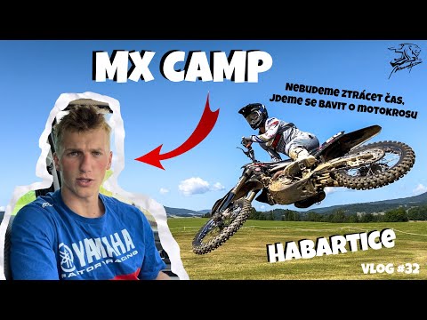 JAK VYPADÁ DEN NA MX CAMPU | MOTOKROS HABARTICE | Vlog #32