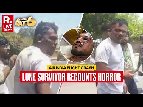 6 Stories At 6 LIVE: One Of The Worst Aviation Tragedies, Air India Flight Crashes Near Ahmedabad