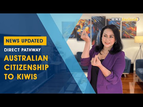 NEWS UPDATED: Direct Pathway Australian Citizenship to Kiwis