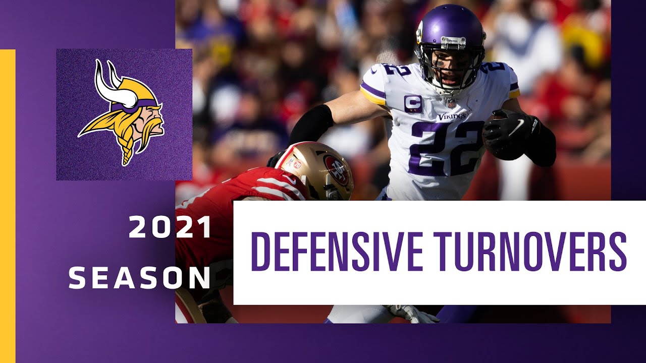 Every Turnover Caused By the Minnesota Vikings Defense During the 2021 Season video clip 