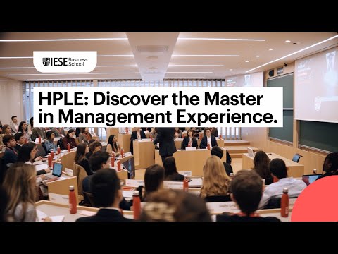 HPLE: Discover the Master in Management Experience