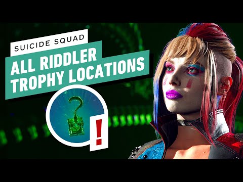 Suicide Squad: Kill the Justice League | All Riddler Trophies Locations