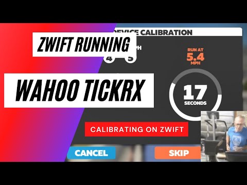 Wahoo TickrX Running Heart Rate Strap Zwift Calibration