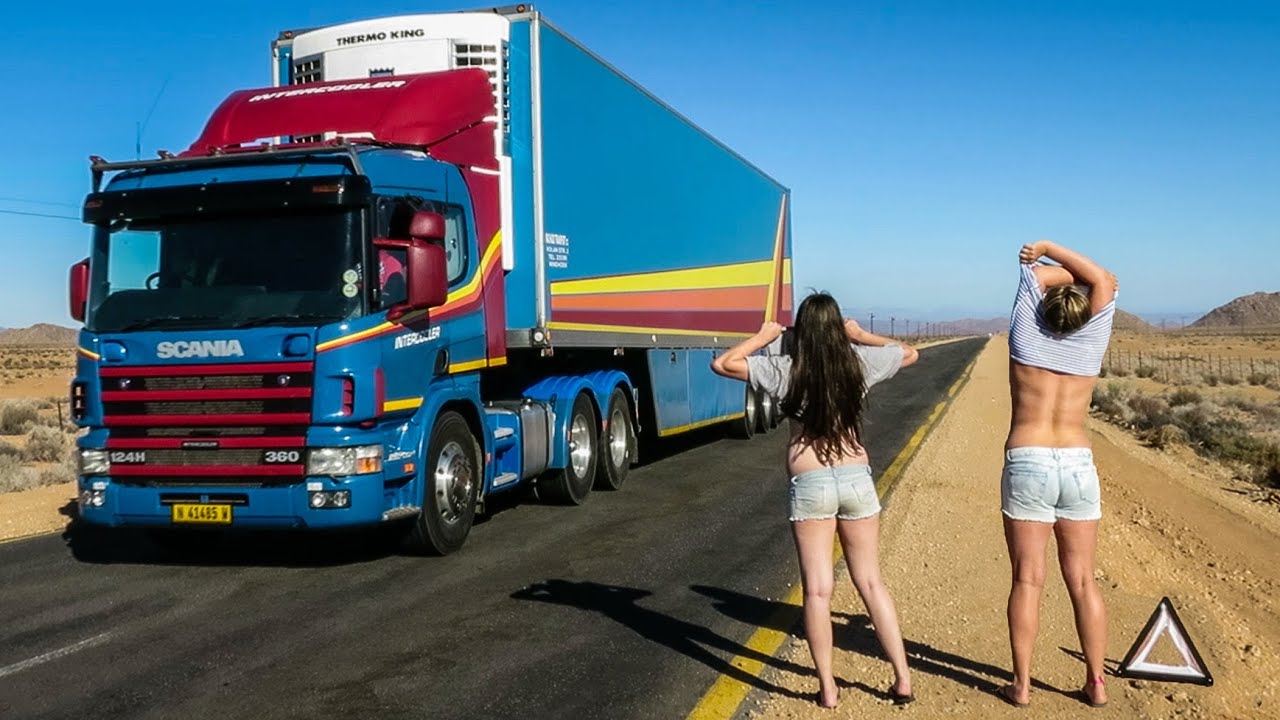 Girls Flash Truck Driver Youtube