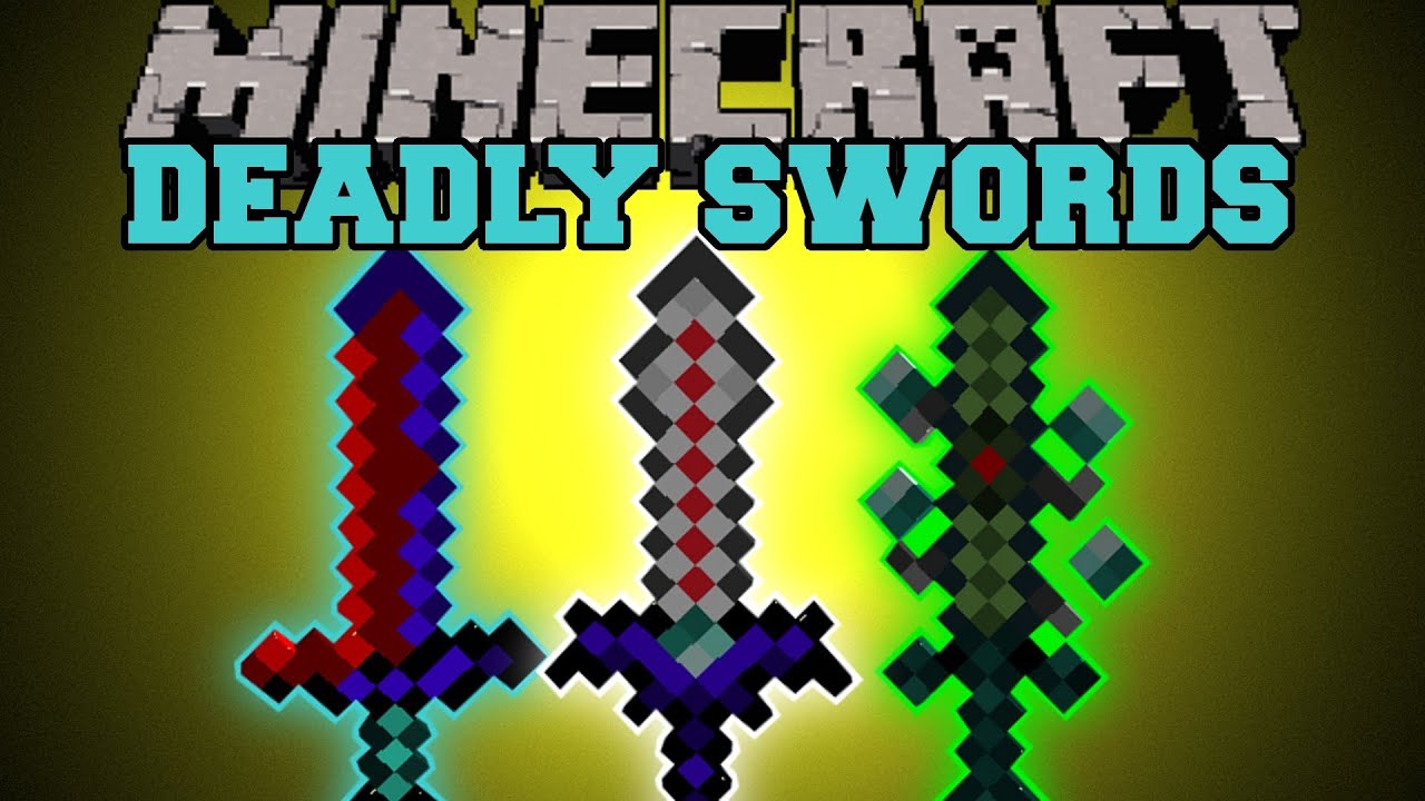 Minecraft Deadly Swords Better Swords Special Enchantments More