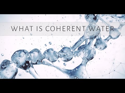 What is coherent water?