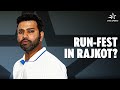 LIVE: Focus on Rohit the Batter, as Flat Pitch Confirmed by Jadeja for Rajkot Test