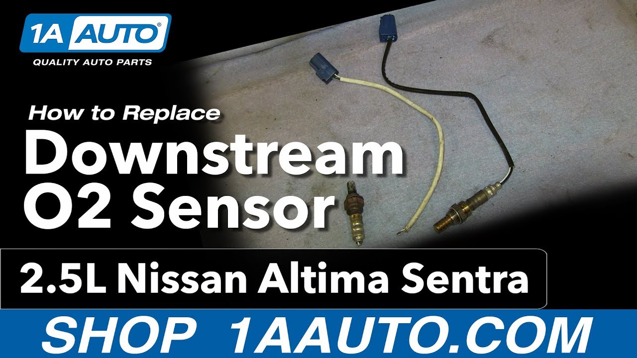 How To Install Replace Downstream Oxygen O2 Sensor 2.5L ... 04 chevy aveo exhaust wiring diagram 