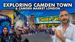 Camden Market London | Ultimate Camden Town Travel Guide Vlog 2024