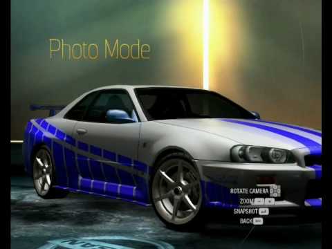 Need for speed carbon 2 fast 2 furious nissan skyline #3