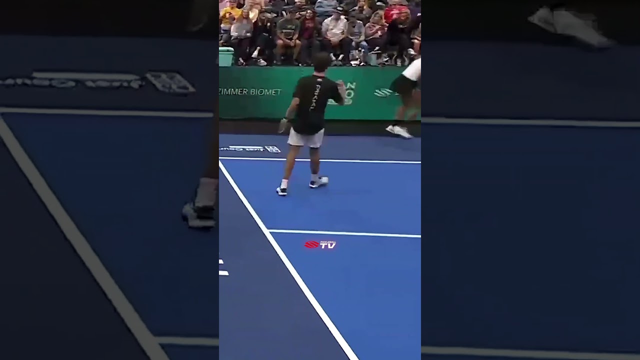 Jesse Irvine with the FILTHY forehand ATP 🎯🔥 #pickleball #pickleballislife #pickleballhighlights