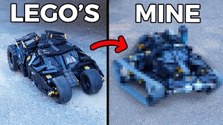 I Turned the LEGO Batmobile into a TANK!