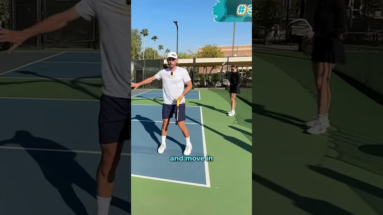A HUGE mistake beginners all make after serving in #pickleball