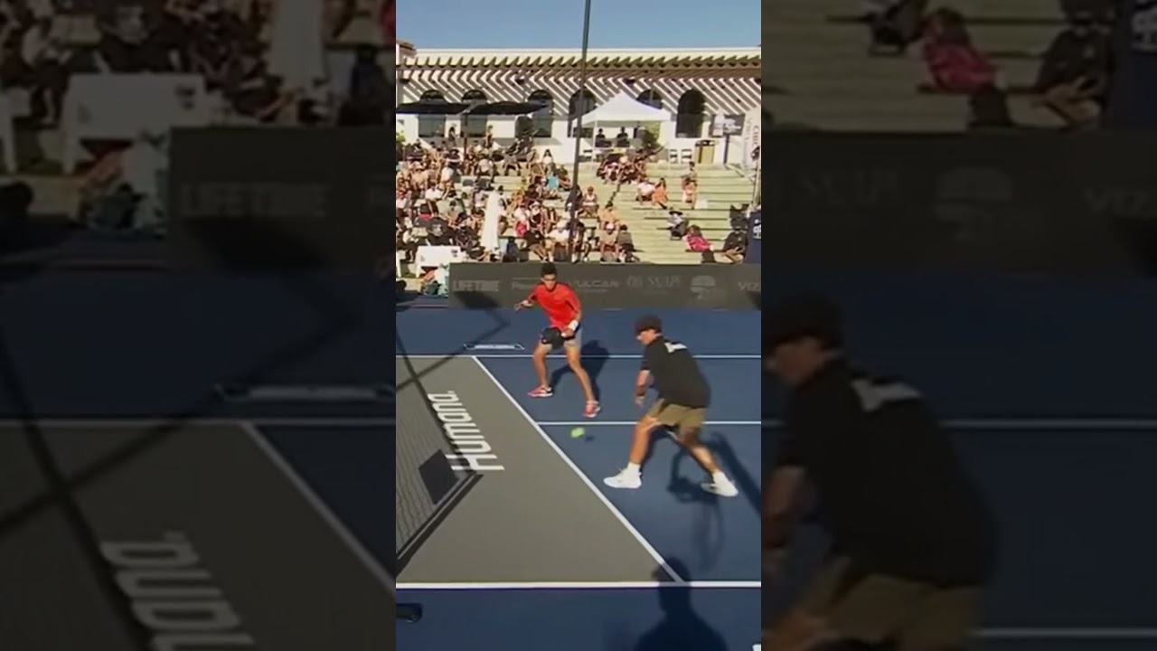 Johns/Johns v Patriquin/Tellez at the Select Medical Orange County Cup (8) #shorts #pickleball