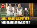 PM Modi pays tribute to Atal Bihari Vajpayee on death anniversary