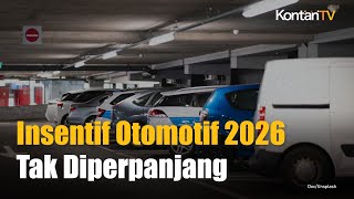 Menko Airlangga Isyaratkan Tak Ada Insentif untuk Otomotif pada 2026, Kenapa?