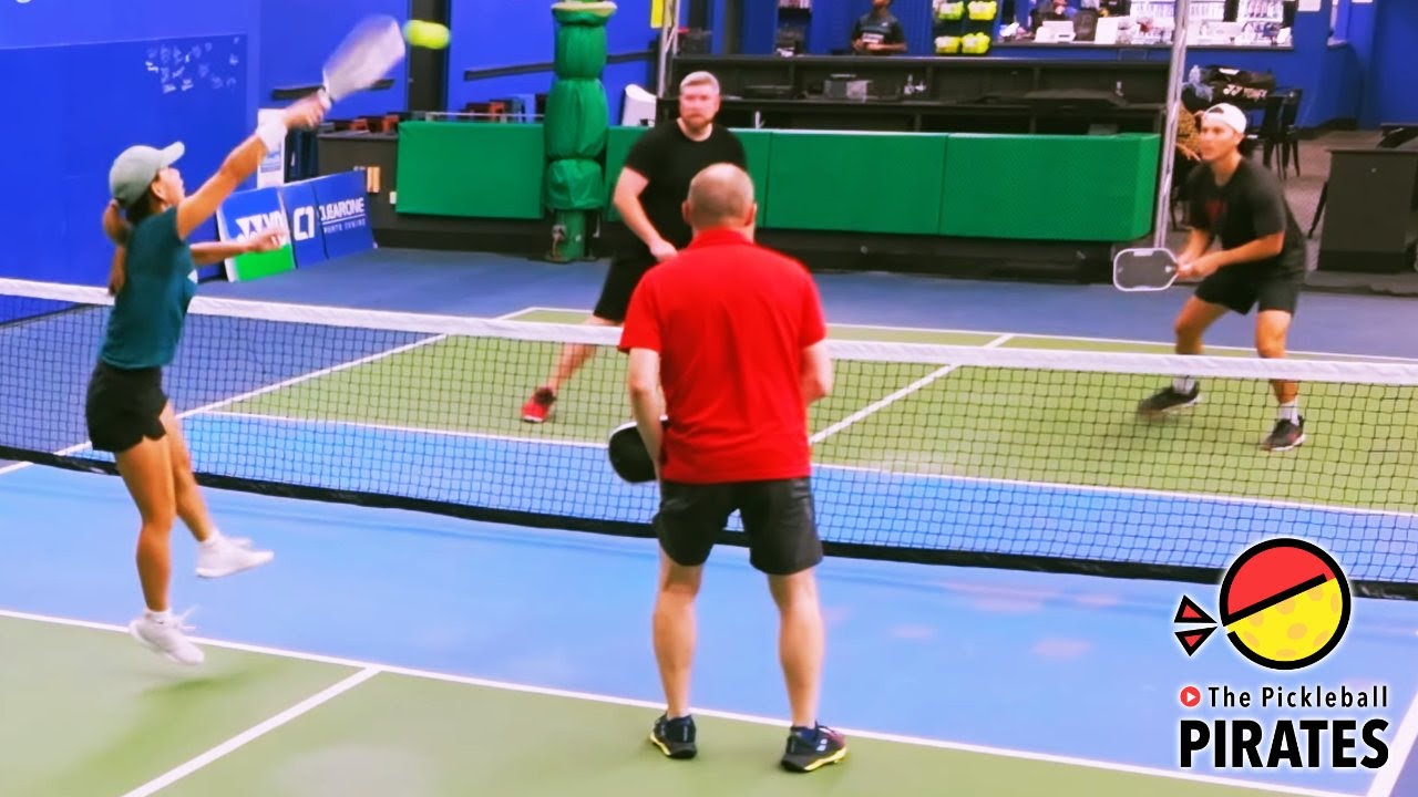 This is What Pickleball 5.0 Mixed vs Men's Doubles Looks Like