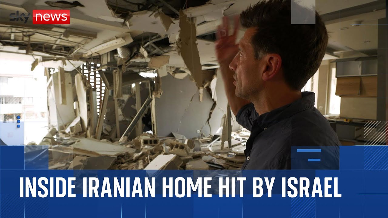 Sky News sees Israeli strike destruction in Tehran as Iran says it's open to talks