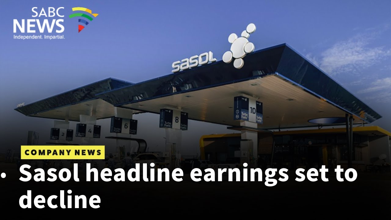 Company News | Sasol headline earnings set to decline: Shaun Murison