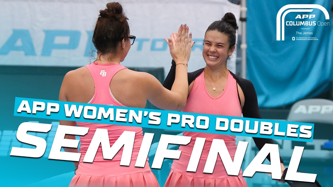 Women's Pro Doubles Semifinal | Turkovic/Carvajal Lane vs. Butler/Quintanilla | APP Columbus Open