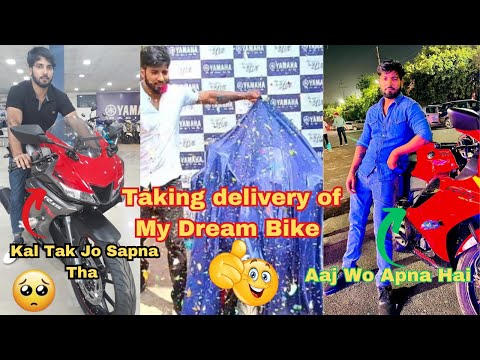 Taking Delivery of New Yamaha R15 v4 | My Dream bike delivery