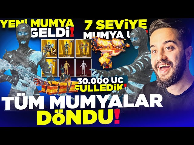 YENİ MUMYA GELDİ! TÜM MUMYALAR DÖNDÜ! 7 SEVİYE MUMYA UZİ! PUBG Mobile