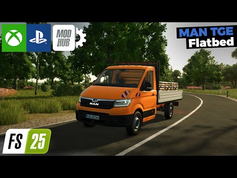 MAN TGE Flatbed v1.0.0.0