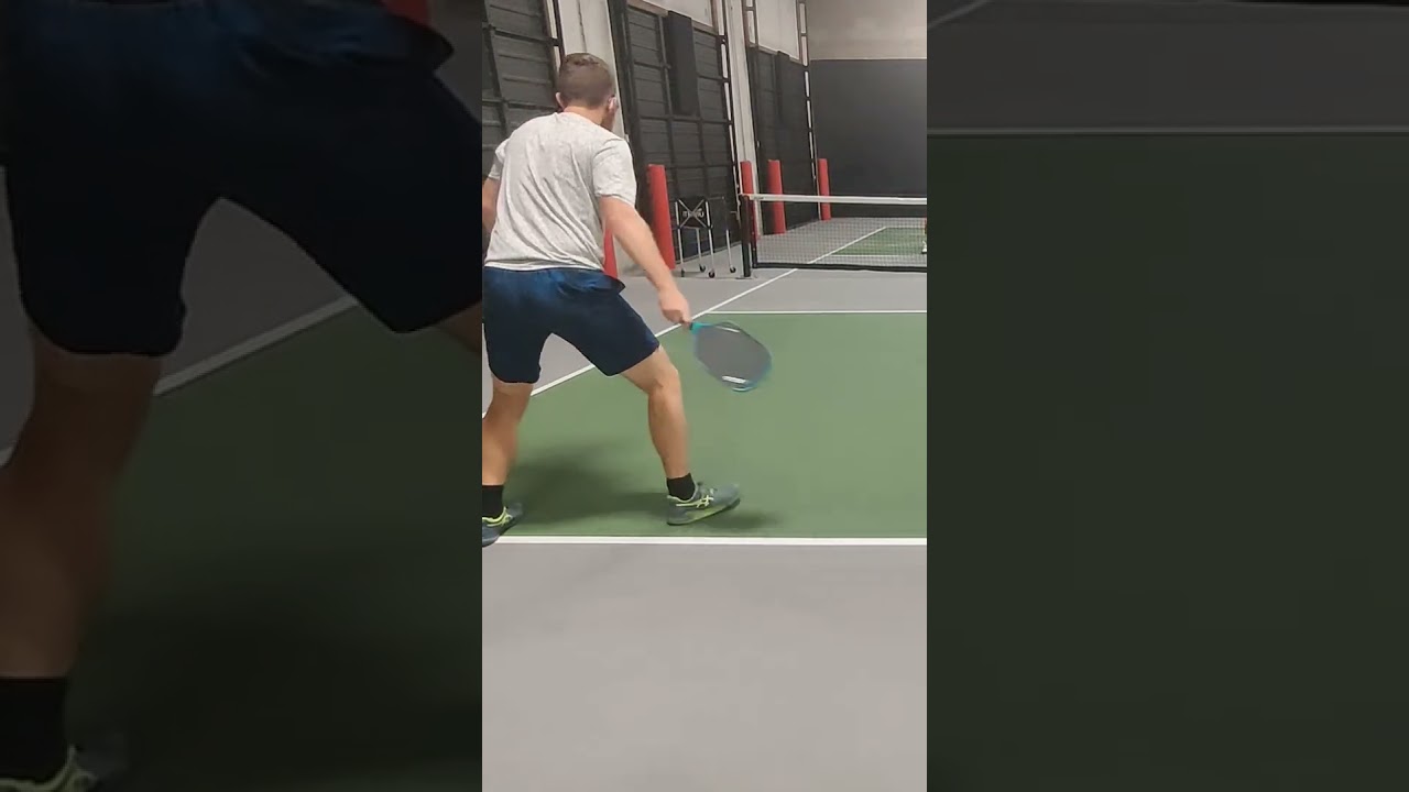 Unbelievable Tweener in Pickleball! #shorts #shortsvideo