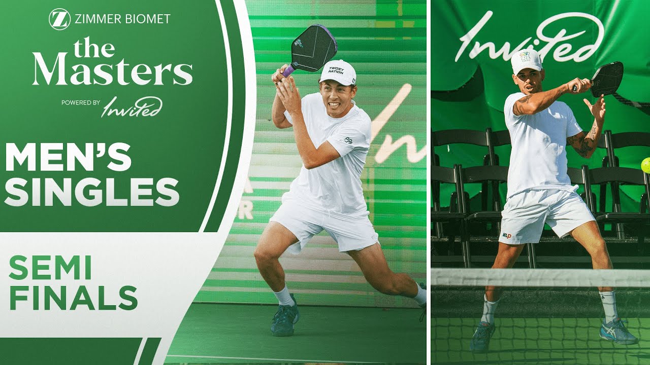 Connor Garnett v Jaume Martinez Vich at the Zimmer Biomet Masters