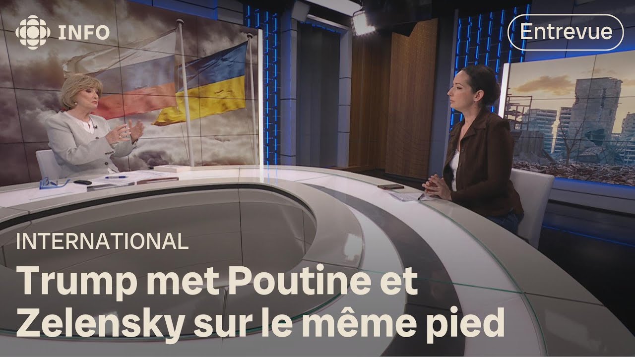 Pourquoi Trump compare Poutine et Zelensky ? | 24•60