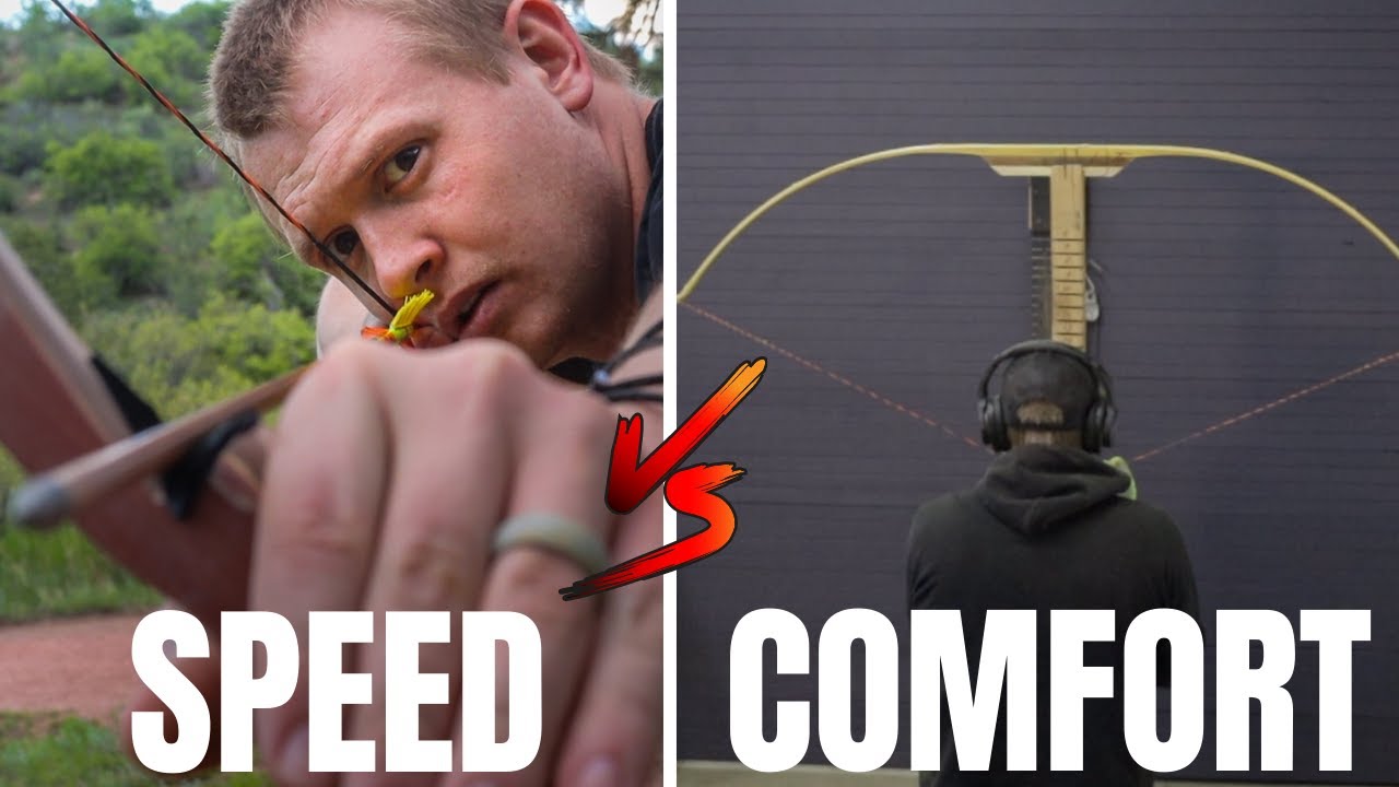 SPEEN VS COMFORT When Making A Bow (Tillering Course ep 5)