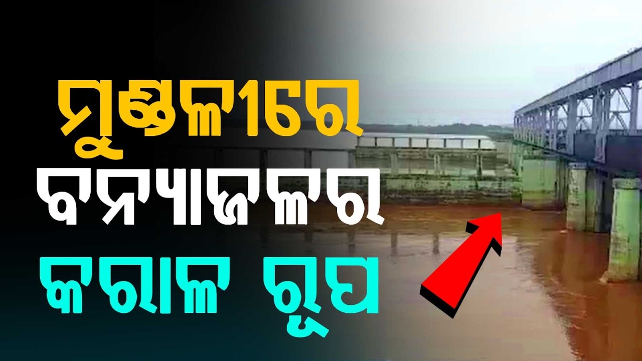 Mahanadi Water Level Rises at Mundali: Over 5 Lakh Cusecs Flow as Hirakud Opens 12 Gates |Argus News